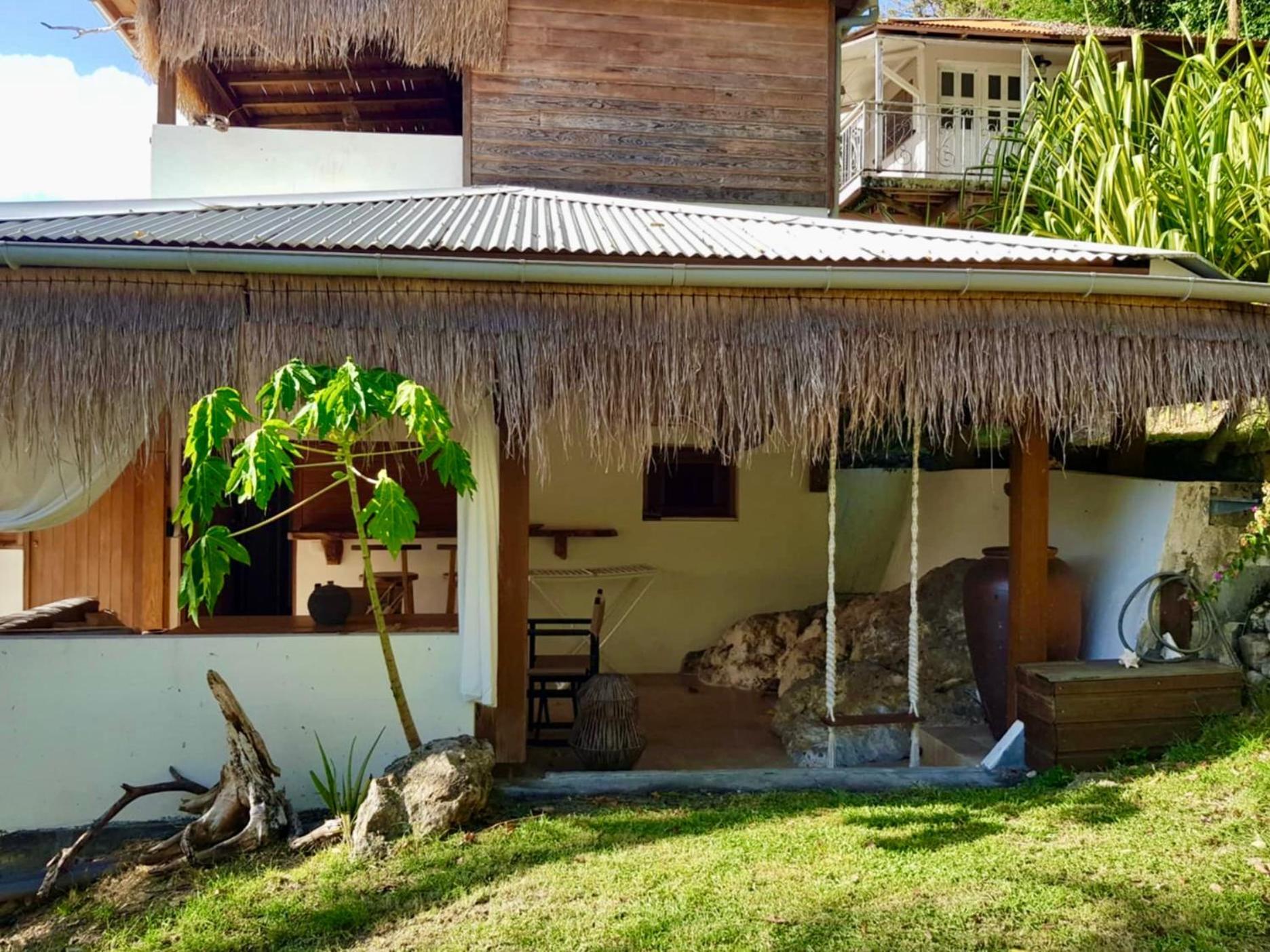 Cocotier, Elegant T3 Avec Jardin Tropical Apartment Sainte-Anne Exterior foto